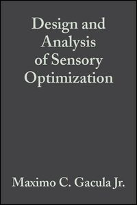 Produktbild: Design and Analysis of Sensory Optimization