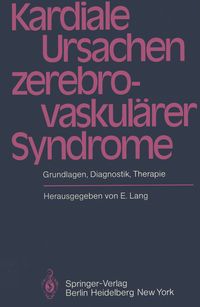 Produktbild: Kardiale Ursachen zerebrovaskul&auml;rer Syndrome