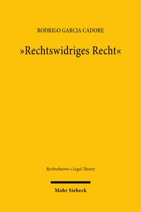 Produktbild: "Rechtswidriges Recht"