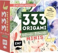 Produktbild: 333 Origami Minis &ndash; Watercolor Botanicals