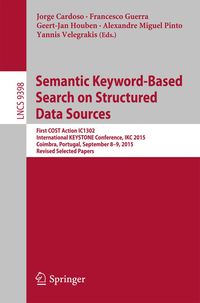 Produktbild: Semantic Keyword-based Search on Structured Data Sources