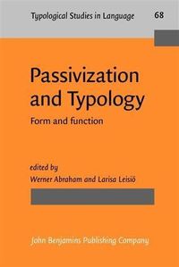 Produktbild: Passivization and Typology
