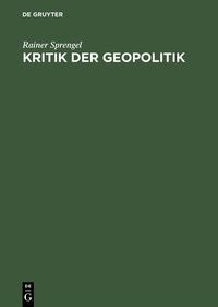 Produktbild: Kritik der Geopolitik