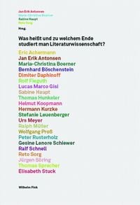 Produktbild: Was hei&szlig;t und zu welchem Ende studiert man Literaturwissenschaft?