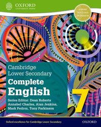 Produktbild: Jenkins, A: Cambridge Lower Secondary Complete English 7: St