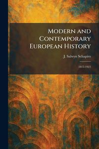 Produktbild: Modern and Contemporary European History