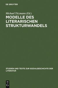 Produktbild: Modelle des literarischen Strukturwandels