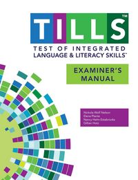 Produktbild: Test of Integrated Language and Literacy Skills(tm) (Tills(tm)) Examiner's Manual