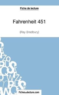 Produktbild: Fahrenheit 451 de Ray Bradbury (Fiche de lecture)