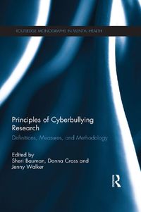 Produktbild: Principles of Cyberbullying Research
