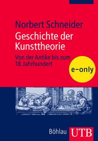 Produktbild: Geschichte der Kunsttheorie