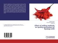 Produktbild: Effect of milling methods on quality parameters of Byadagi chilli