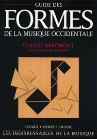 Produktbild: Guide des Formes de la Musique Occidentale