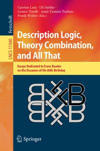Produktbild: Description Logic, Theory Combination, and All That