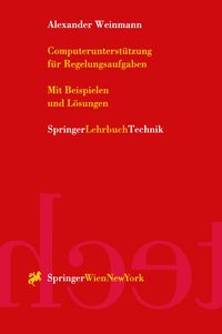 Produktbild: Computerunterst&uuml;tzung f&uuml;r Regelungsaufgaben