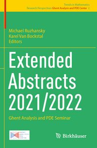Produktbild: Extended Abstracts 2021/2022