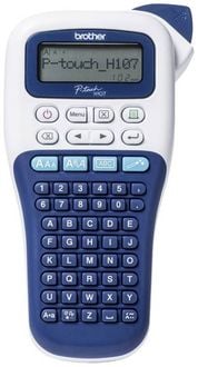 Produktbild: Brother P-Touch PT-H107B Beschriftungsger&auml;t Geeignet f&uuml;r Schriftband: TZe 3.5 mm, 6 mm, 9 mm, 12 mm