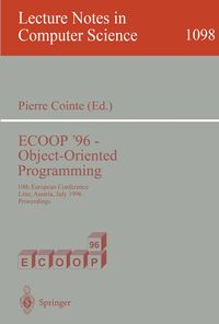 Produktbild: ECOOP '96 - Object-Oriented Programming