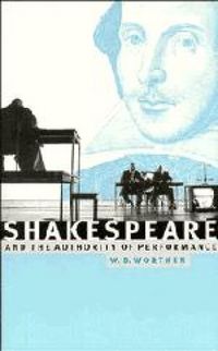 Produktbild: Shakespeare and the Authority of Performance