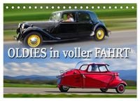 Produktbild: OLDIES in voller FAHRT (Tischkalender 2025 DIN A5 quer), CALVENDO Monatskalender