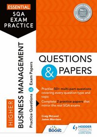 Produktbild: Essential SQA Exam Practice: Higher Business Management Questions and Papers