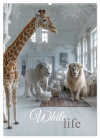 Produktbild: White Life (Wandkalender 2027 DIN A2 hoch), CALVENDO Monatskalender