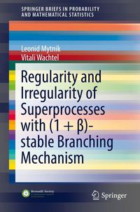 Produktbild: Regularity and Irregularity of Superprocesses with (1 + &szlig;)-stable Branching Mechanism