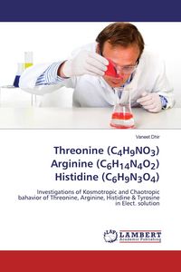 Produktbild: Threonine (C4H9NO3) Arginine (C6H14N4O2) Histidine (C6H9N3O4)