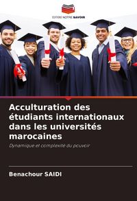 Produktbild: Acculturation des &eacute;tudiants internationaux dans les universit&eacute;s marocaines