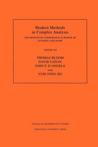 Produktbild: Modern Methods in Complex Analysis