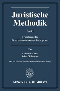 Produktbild: Juristische Methodik.