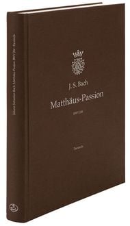 Produktbild: Matth&auml;us-Passion BWV 244