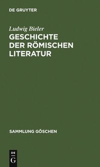 Produktbild: Geschichte der r&ouml;mischen Literatur