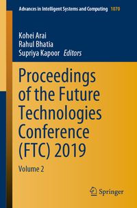 Produktbild: Proceedings of the Future Technologies Conference (FTC) 2019