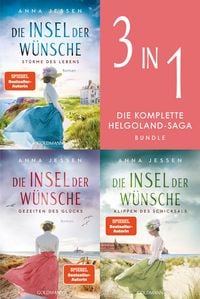 Produktbild: Die Helgoland Saga - Insel der W&uuml;nsche, Band 1-3: St&uuml;rme des Lebens / Gezeiten des Gl&uuml;cks / Klippen des Schicksals (Nur bei uns!)
