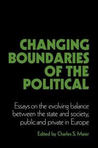 Produktbild: Changing Boundaries of the Political