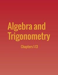 Produktbild: Algebra and Trigonometry