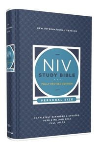Produktbild: NIV Study Bible, Fully Revised Edition, Personal Size, Hardcover, Red Letter, Comfort Print