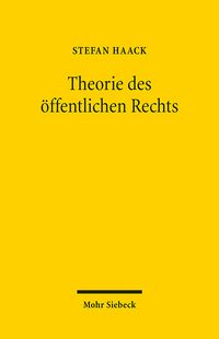 Produktbild: Theorie des &ouml;ffentlichen Rechts
