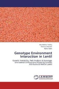 Produktbild: Siddiq, A: Genotype Environment Interaction in Lentil