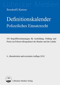 Produktbild: Definitionskalender polizeiliches Einsatzrecht