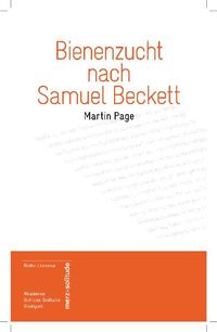 Produktbild: Bienenzucht nach Samuel Beckett