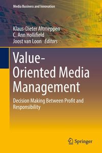 Produktbild: Value-Oriented Media Management