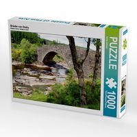 Produktbild: CALVENDO Puzzle Br&uuml;cke von Orchy 1000 Teile Puzzle quer | 1000 Teile Lege-Gr&ouml;&szlig;e 64 &times; 48 cm Foto-Puzzle f&uuml;r gl&uuml;ckliche Stunden