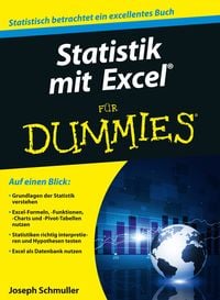 Bild vom Artikel Statistik mit Excel für Dummies vom Autor Joseph Schmuller