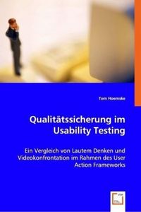 Produktbild: Hoemske, T: Qualit&auml;tssicherung im Usability Testing