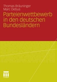 Produktbild: Parteienwettbewerb in den deutschen Bundesl&auml;ndern