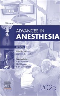 Produktbild: Advances in Anesthesia, 2025