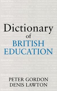 Produktbild: Dictionary of British Education