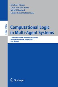 Produktbild: Computational Logic in Multi-Agent Systems